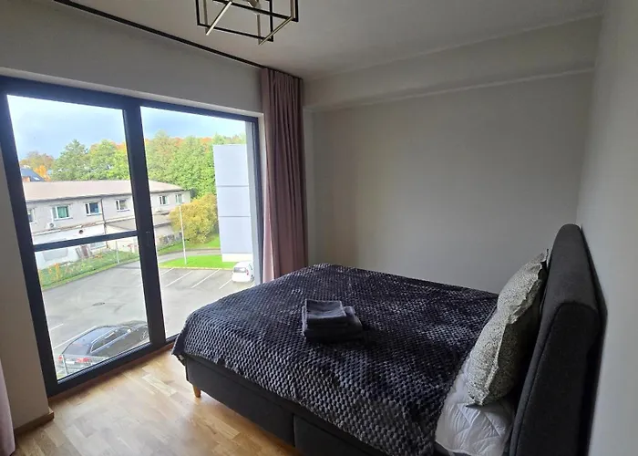 아파트 Raatuse Street With Parking 타르투